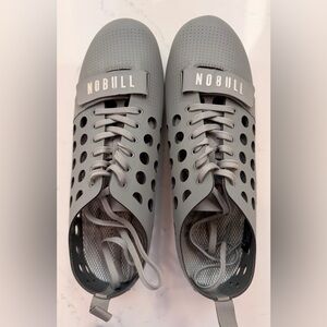 NOBULL Gray indoor cycling shoes men’s size 12 or women’s 10.5